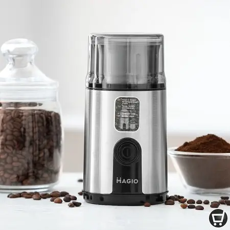 Кофемолка Magio MG-201 180-200 Вт 75 г съемная чаша - фото 2
