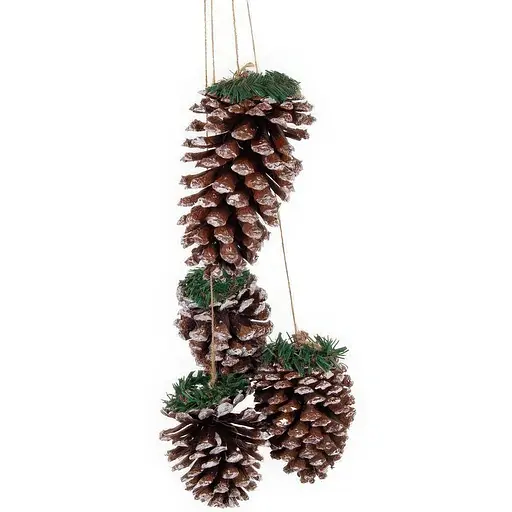 Декоративна підвіска Lefard з шишками 90 см (801-576) - фото 3