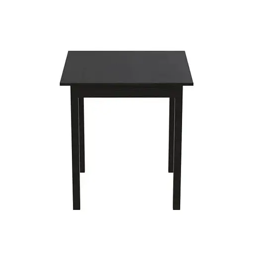 Стіл кухонний Ferrum-decor Агата 75x70x70 Чорний ДСП Сосна Кембра 16мм (FRD-105674)