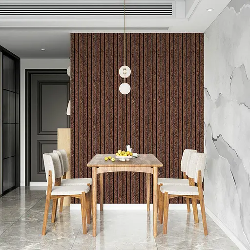 Рейка декоративная Wall Sticker PS 2900х120х12 мм Темно-коричневый с золотыми вкраплениями SW-00001737 - фото 7