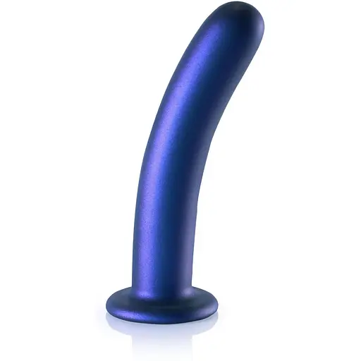 Фалоімітатор Ouch! Smooth G-Spot Dildo 7'' 17.7 см (синій)