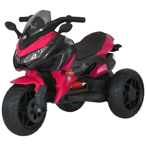 Электромобиль детский Bambi Мотоцикл M 4274EL-8 трехколесный на аккумуляторе с яркой подсветкой и музыкой