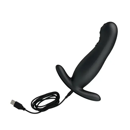 Вібромасажер простати LyBaile Mr.Play Vibrating Tickling, 12.7 см чорний - фото 7