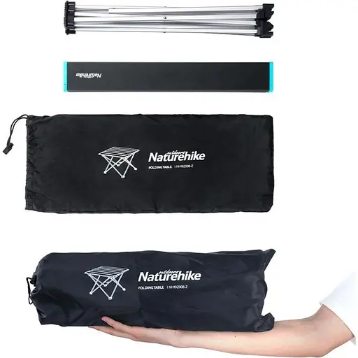 Розкладний стіл Naturehike NH19Z008-Z S Black [145942] - фото 6