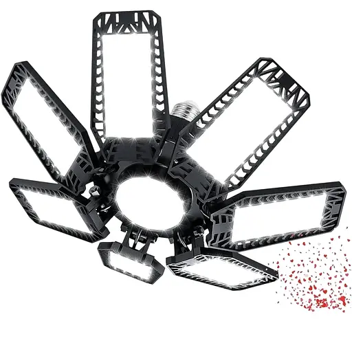 Светодиодный гаражный светильник YIQIBRO 200W 20000LM 6500K 1 шт.