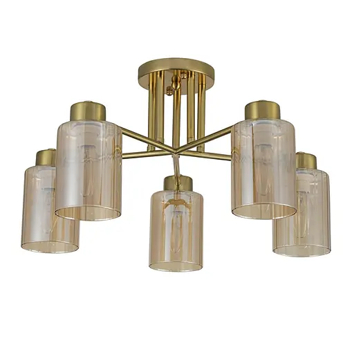 Люстра Ardero BL1350-2 OSTIN під лампу золото - фото 2