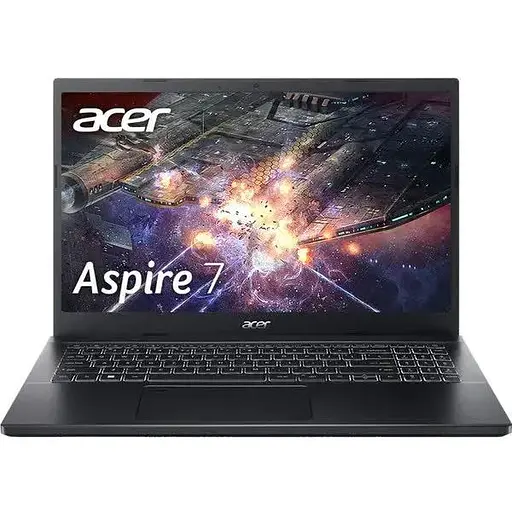 Ноутбук Ігровий ACER Aspire 7 A715-51G-51QS,i5-1240P la 44GHz,8GB,512GB,3050 Ti 4GB,DOS