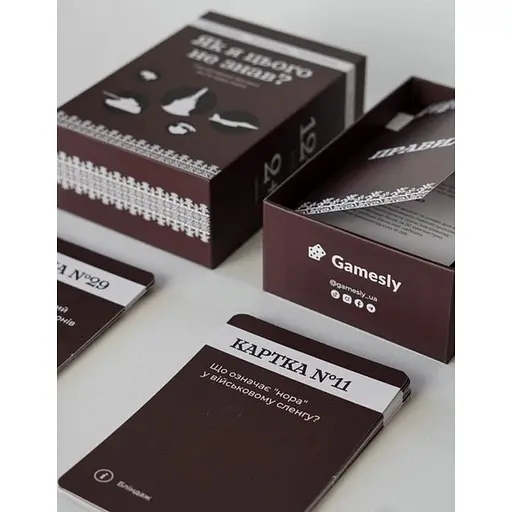 Карткова гра "Як я цього не знав? Military Edition" Gamesly 290124, 110 карток - фото 8