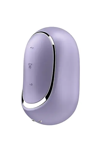 Вакуумний кліторальний стимулятор з вібрацією Satisfyer Pro To Go 2 ліловий - фото 5
