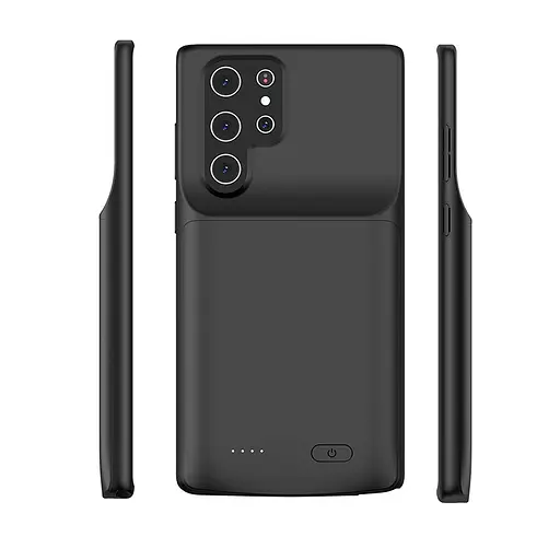 Чехол-аккумулятор XON PowerCase для Samsung S22 Ultra 5000 mAh Черный (PCBS2122350B 2445) - фото 2