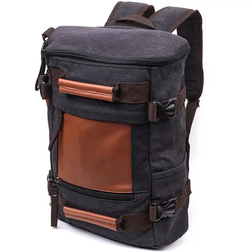 Текстильный большой дорожный рюкзак трансформер Vintage 31х41х12 см sum0027390 - фото 1