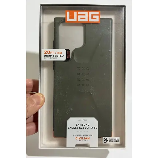 Протиударний чохол UAG Civilian Samsung Galaxy S23 Ultra (6.8") Olive (Refurbished) - фото 7