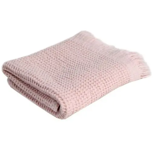 Полотенце Lotus Home Rius light pink светло-розовое 50х100 см (svt-2000022346627)