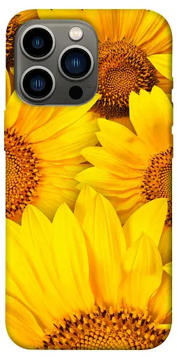 TPU чохол Букет соняшників - фото 1