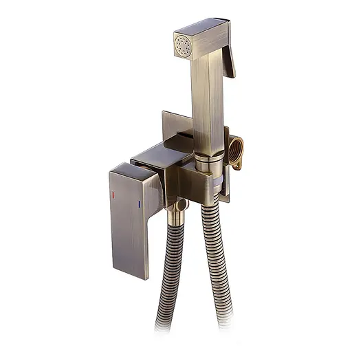 Гигиенический душ скрытого монтажа Mixxus Premium Mark 002 MI5981, Бронза - фото 1