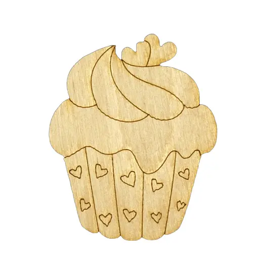 Набор детского творчества Роспись по дереву «Магниты-сладости» Умняшка РД-008 - фото 5