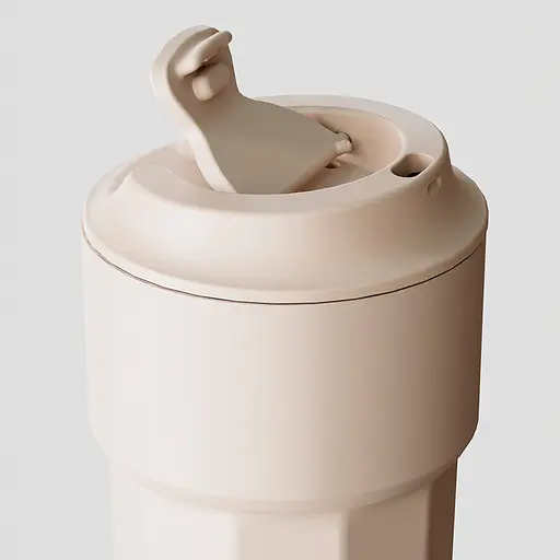 Термокружка Xiaomi DailyElements Drink Cup 420 мл Black (DE08BH003)  - фото 6