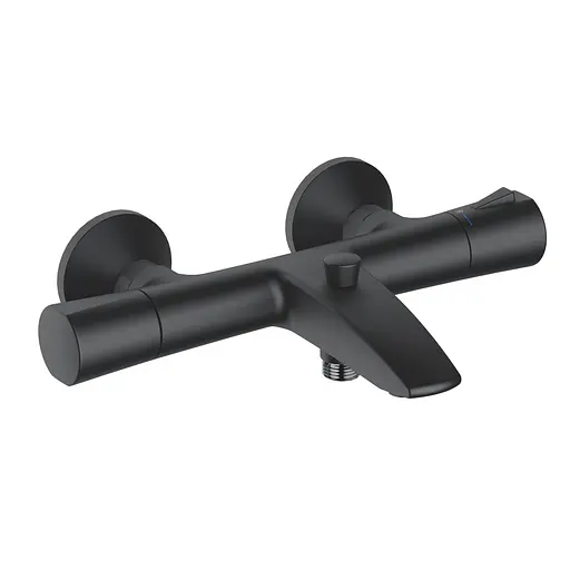 Термостат для ванни Kludi Zenta чoрный мат 351013938 - фото 1