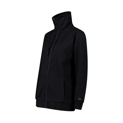 Флисовая кофта CMP Women's Loose Fit Fleece Jacket Black S (1097-33D3426-U901 38) - фото 2