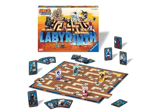 Настільна гра Ravensburger Божевільний лабіринт. Наруто: Ураганні хроніки (Das verruckte Labyrinth - Naruto Shippuden) (англ.) (PS204) - фото 4