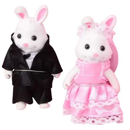 Фігурки Лісові звірята. Кролики IF242