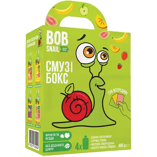 Уценка. Набор Bob Snail Смузи бокс с комиксом, 480 г (911502)