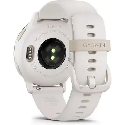 Смарт-часы Garmin vivoactive 5 Cream Gold Aluminum Bezel with Ivory Case and Silicone Band (010-02862-11) - фото 2