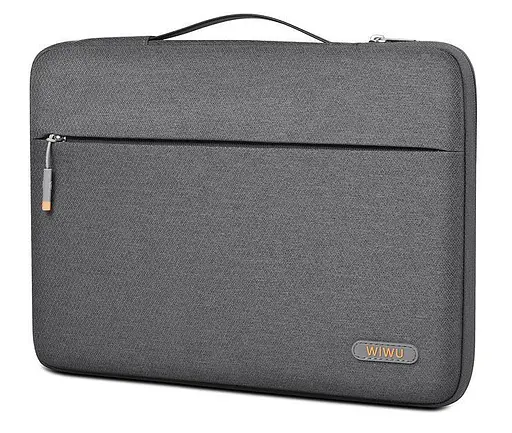 Чехол-сумка WiWU Pilot Sleeve для MacBook 15.6'' Grey (6973218938684) [57185] - фото 3