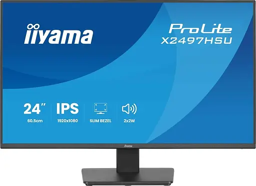 Монітор Iiyama 23.8" X2497HSU-B1 FHD IPS 120Hz (X2497HSU-B1) - фото 1