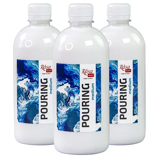 Медіум Rosa Talent Pouring для акрилових фарб 500 мл - фото 3