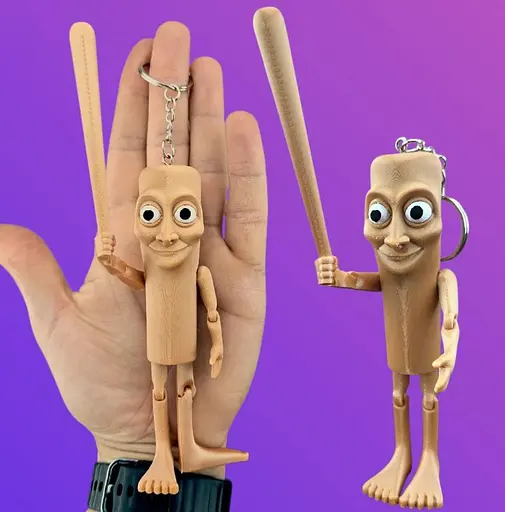 3D Игрушка Тунг Тунг Тунг Сау, 13 см, подвижный - фото 2