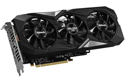 Видеокарта AsRock AMD Radeon RX 5600 XT Challenger Pro 6G OC (RX5600XT CLP 6GO) (GDDR6, 192 bit, PCI-E v4.0 x16) Б/у - фото 2