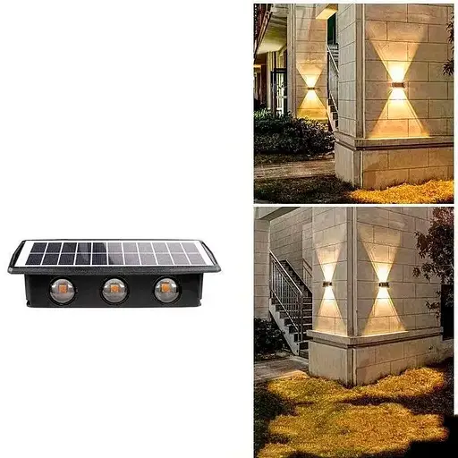 Світильник 5LED вуличний на сонячній батареї