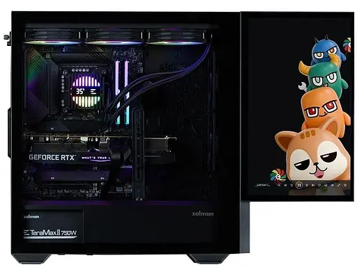 Корпус Zalman Z10 DS ATX Black (Z10DSBLACK) Без БП - фото 5