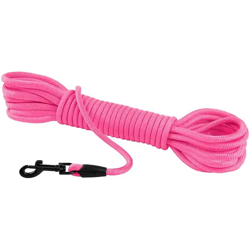 Поводок для собак Barksi Active тренировочный (длина 5.15 м диаметр 0.7 см) розовый - фото 2