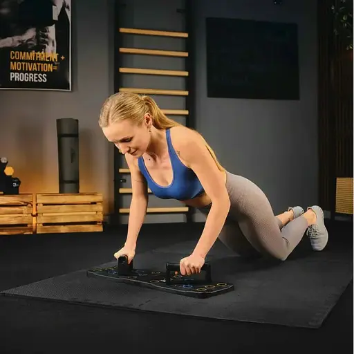 Мат-пазл Trex Sport EVA 1см TX-010PM - 24 частин чорний - фото 2