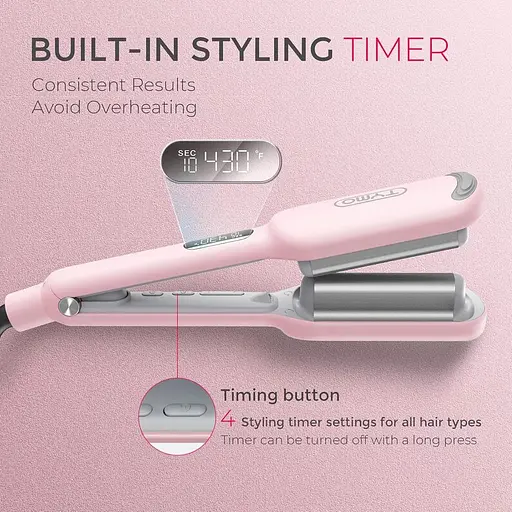 Плойка для волос Crimper Waver - TYMO ROVY Beach Waves Curling Wand - фото 6