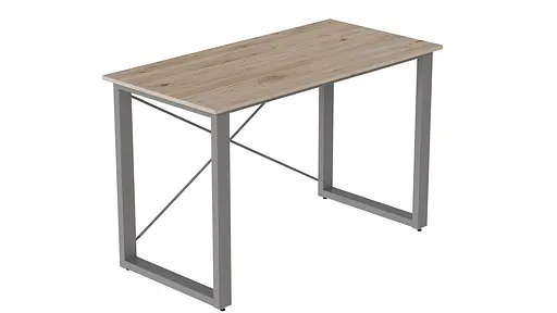 Письмовий стіл Ferrum-decor Драйв 750x1000x700 Сірий метал ДСП Дуб Сан-Марино 32 мм (FRD-103367) - фото 2