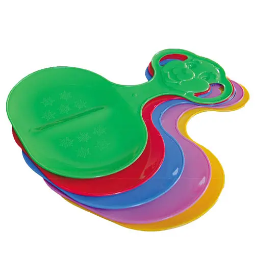 Санки Ледянка 48×33×2 см 1028 ТехноК (4823037601028) МІКС - фото 1