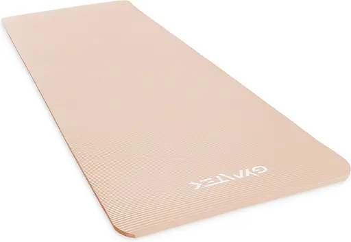 Килимок (мат) для фітнесу та йоги Gymtek NBR 1.5 см персиковий - фото 3