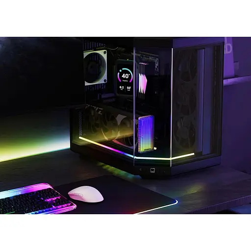 Світлодіодна стрічка Hyte LN60 LED Black NOODLE (ACC-HYTE-LN-60-B) - фото 2