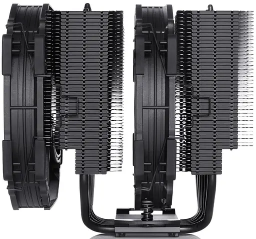 Кулер для процессора Noctua NH-D15 Chromax Black 1700 AM5 (NH-D15 CHROMAX.BLACK) Б/у - фото 5