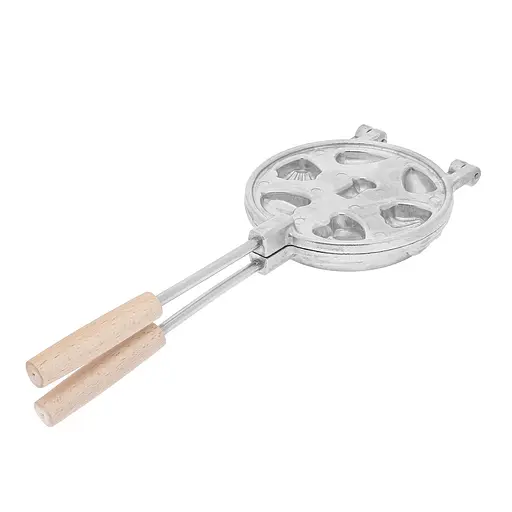 Форма для выпечки орешков орешница ассорти (сердечки, шишки, ракушки, грибочки), ХЕАЗ 81840 - фото 10