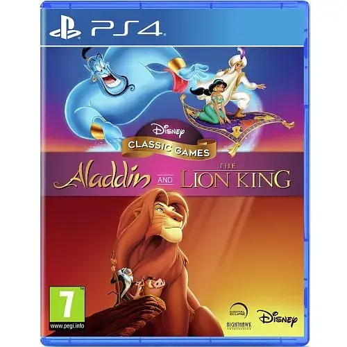 Гра Disney Classic Games Aladdin and The Lion King (англійська версія) (PS4)