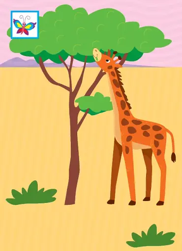 Наклей, малятко! Клац-клац! Хто живе в Африці? - фото 2