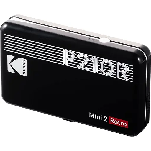 Портативний фотопринтер Kodak P210R Mini 2 Retro Black [127093] - фото 3