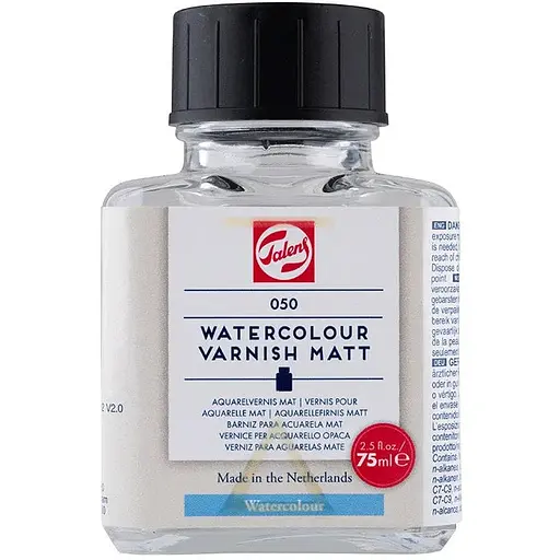 Лак Royal Talens покривний для акварельних фарб Матовий 050 75 мл - фото 1