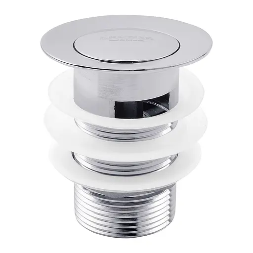 Донный клапан для раковин Kroner KRM - C962-1 1 1/4" с переливом (CV022945) - фото 1