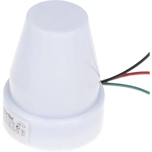 Датчик сумеречный накладной Brille 12A IP44 DE-12, 159047 - фото 3