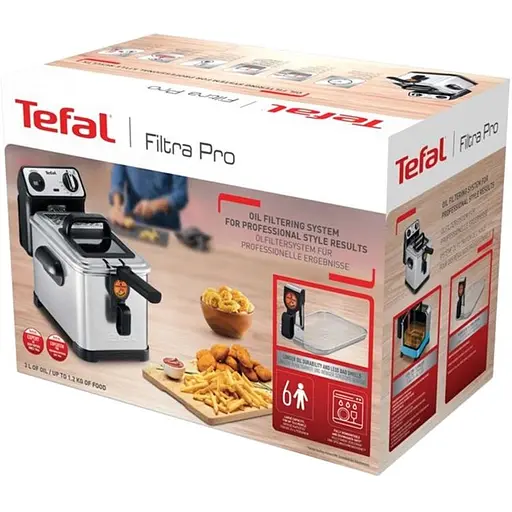 Фритюрниця Tefal Filtra Pro FR511170 - фото 4